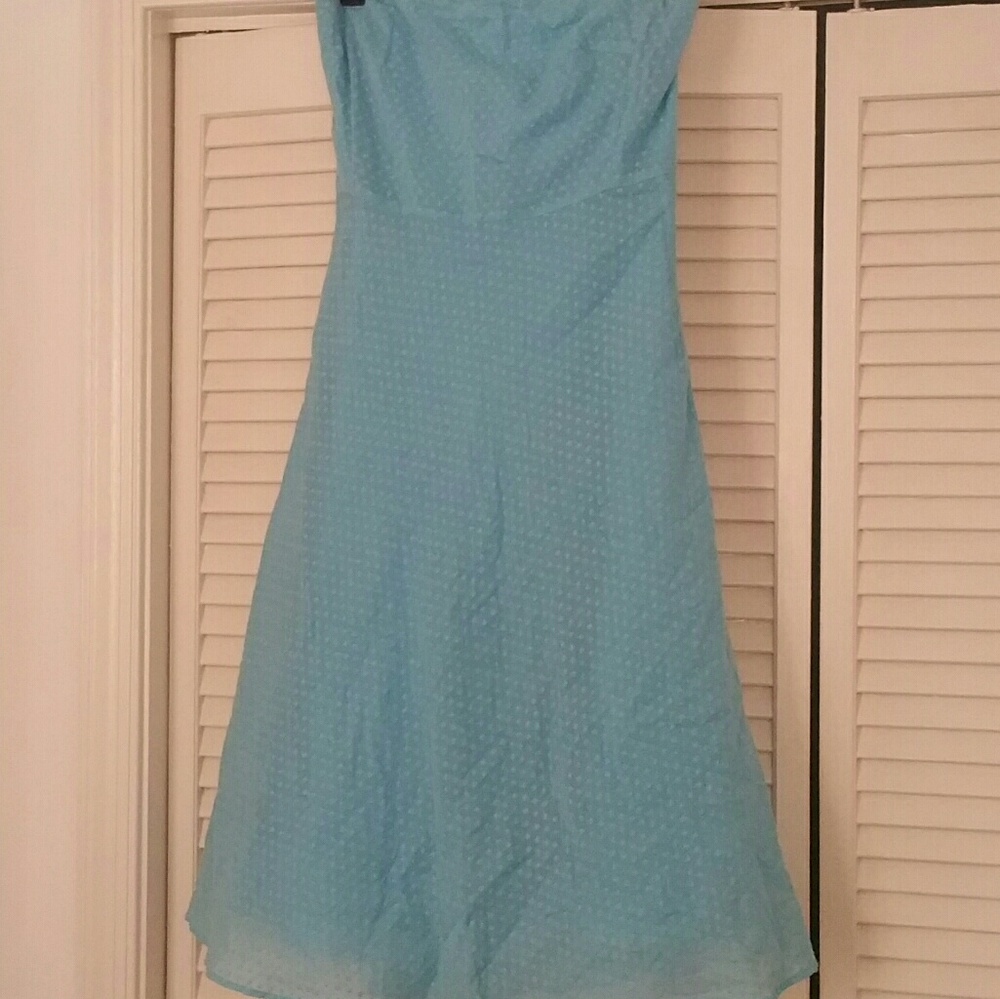 Light blue JCrew empire waist dress NWOT